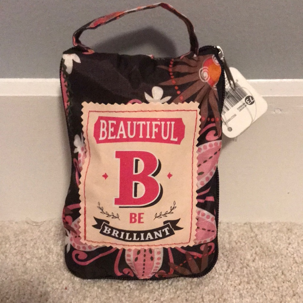 Small bag that turns into large tote